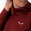 Salewa női trekking pulóver Puez Polarlite kapucnis piros 00-0000028522 3