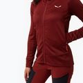 Salewa női trekking pulóver Puez Polarlite kapucnis piros 00-0000028522 4