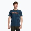 Férfi trekking ing Salewa Puez Hybrid 2 Dry navy blézer melange 27397
