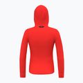 Salewa női trekking pulóver Agner Polarlite kapucnis piros 00-0000028558 7