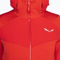 Salewa női trekking pulóver Agner Polarlite kapucnis piros 00-0000028558 3