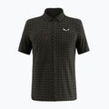 Férfi Salewa Puez Dry S/S póló sötét olíva színű 5