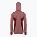 Salewa Puez Hybrid PL FZ Hoody női fleece pulcsi piros 00-0000027389 2