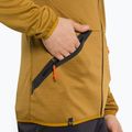 Salewa férfi fleece pulóver Puez Melange PL FZ Hoody barna 00-0000027386 4
