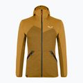 Salewa férfi fleece pulóver Puez Melange PL FZ Hoody barna 00-0000027386 5