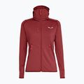 Salewa női gyapjú Agner Hybrid PL/DST FZ Hoody sötétpiros 00-0000027372 4