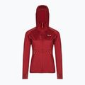 Salewa női gyapjú Agner Hybrid PL/DST FZ Hoody sötétpiros 00-0000027372