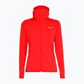 Salewa női gyapjú Agner Hybrid PL/DST FZ Hoody piros 00-0000027372 4