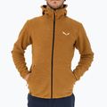 Férfi Salewa Nuvolo EN fleece melegítőfelső aranybarna melange