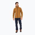 Férfi Salewa Nuvolo EN fleece melegítőfelső aranybarna melange 2