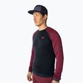 Férfi trekking hosszú ujjú felső DYNAFIT Speed Polartec burgundy 4