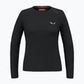 Női hosszú ujjú póló Salewa Pedroc Dry Tee black out
