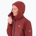 Női softshell kabát Salewa Sella DST Hyb syrah 4