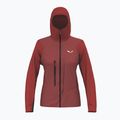 Női softshell kabát Salewa Sella DST Hyb syrah 8