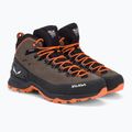 Salewa férfi Alp Mate Winter Mid WP bungee cord/fekete trekking bakancsok 4