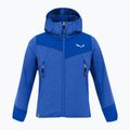 Gyerek trekking pulóver Salewa Agner Melange PL FZ Hoody electric