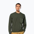 Férfi trekking pulóver Salewa Fanes Dry Pullover dark olive