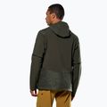 Férfi softshell dzseki Salewa Puez Hemp Dst 2/1 Hyb sötét olívazöld 3