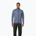 Salewa férfi trekking pulóver Puez Waffle Hyb PL HD java kék 2