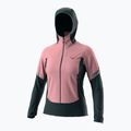 DYNAFIT női trekking pulóver Traverse Alpha kapucnis mokarosa mokarosa 4
