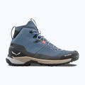 Férfi túracipő Salewa Puez Knit Mid Ptx java blue / black 2