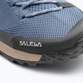 Férfi túracipő Salewa Puez Knit Mid Ptx java blue / black 6