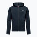 Férfi polárpulóver Salewa Puez Rocca Polarlite Hood navy blazer 5