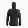 Férfi trekking pulóver Salewa Puez Rocca Polarlite Hood dark olive 7