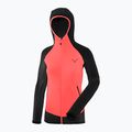 Női trekking pulóver DYNAFIT Transalper Light Polartec Hoody black out cabana/6170 8