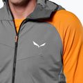 Férfi trekking pulóver Salewa NXT Hyb 1/2 Zip Tee csendes árnyékban 4