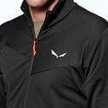 Férfi trekking pulóver Salewa Puez Cammio Polarlite Half Zip Black Out 4