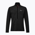 Férfi trekking pulóver Salewa Puez Cammio Polarlite Half Zip Black Out 6
