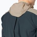 Férfi DYNAFIT Alpine Wind rock khaki színű futódzseki 4