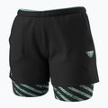 DYNAFIT Trail 2IN1 női futónadrág black out jadelite