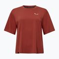 Női Salewa Eagle Sunset Sunset Loose póló etruscan piros 5
