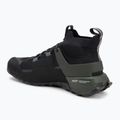 Salewa Wildfire Nxt Knit onyx / dark olive férfi közelítő cipő 3