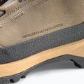 Salewa férfi túrabakancs Puez Leather Mid Ptx bungee kord / onyx 8