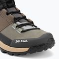 Salewa női túrabakancs Puez Leather Mid Ptx bungee cord / onyx 7