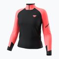 Női futó pulóver DYNAFIT Alpine 1/2 Zip Tee ultra coral/0910 4