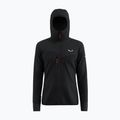Férfi túra pulóver Salewa Agner PL Hooded black out