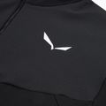 Férfi túra pulóver Salewa Agner PL Hooded black out 3