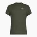 Férfi póló Salewa Puez Melange Dry faded green melange