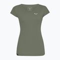 Női póló Salewa Puez Melange Dry faded green melange