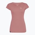 Női póló Salewa Puez Melange Dry desert pink melange