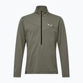 Férfi trekking pulóver Salewa Puez Cammio Polarlite Half Zip Faded Green