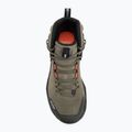 Női középmagas szárú túracipő Salewa Pedroc 2 Leather Mid PTX faded green/dark olive 5