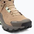Női túracipő Salewa Pedroc 2 Leather Mid PTX quicksand/bungee cord 7