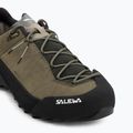 Férfi approach cipő Salewa Wildfire Leather 2 GTX faded green/black 7
