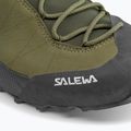 Férfi approach cipő Salewa Wildfire Leather 2 GTX faded green/black 15