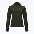 Salewa Puez Sun Hoodie női trekking pulóver dark olive
